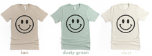 BUILD YOUR OWN - BIG SMILEY - UNISEX TEE (COLOR: OPTIONAL)