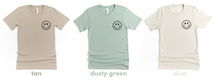 BUILD YOUR OWN - SMALL SMILEY - UNISEX TEE (COLOR: OPTIONAL)