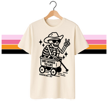 DRY BONES COWBOY - UNISEX TEE (OFF WHITE)