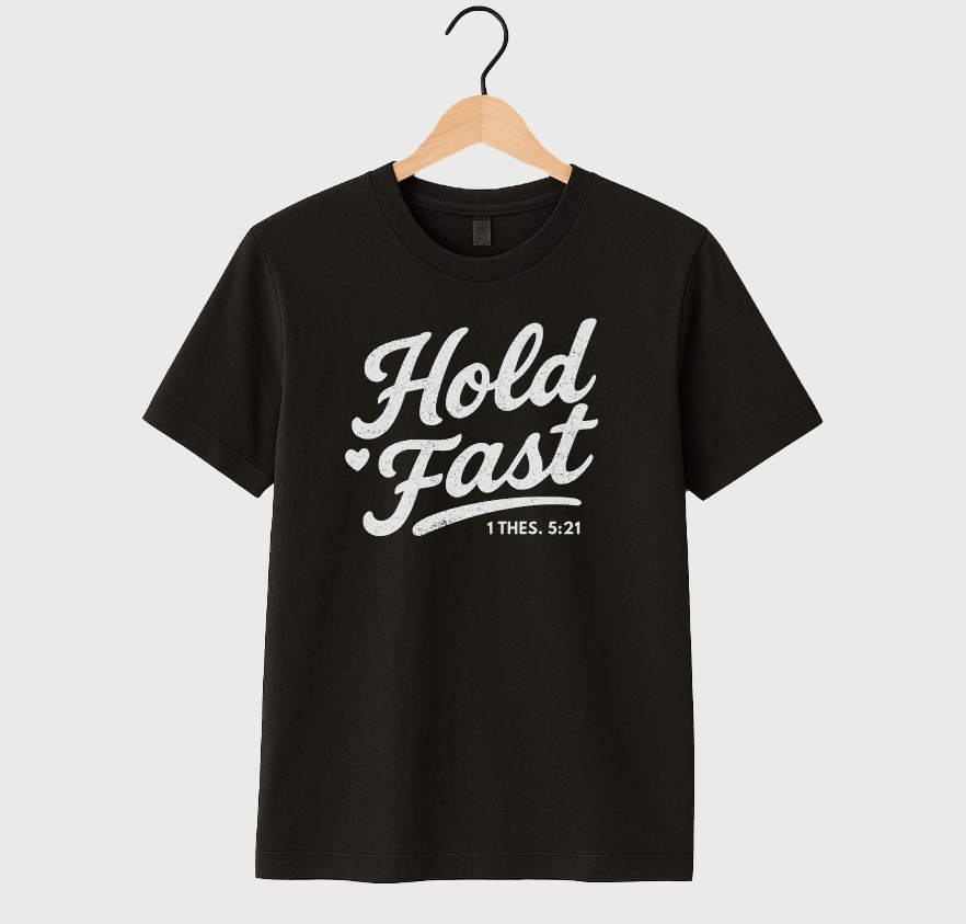 HOLD FAST - UNISEX TEE (BLACK)