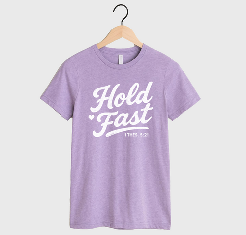 HOLD FAST - UNISEX TEE (LAVENDAR)
