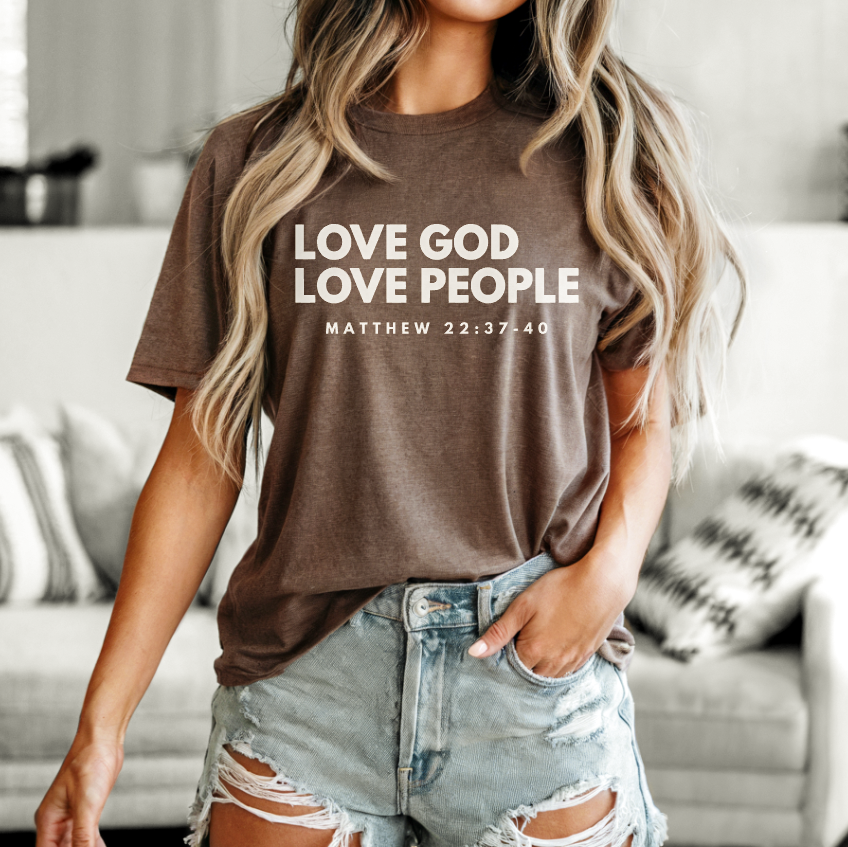 LGLP - UNISEX TEE (BROWN)