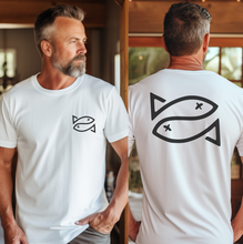 FISH - FRONT/BACK - (MULTIPLE COLOR OPTIONS)