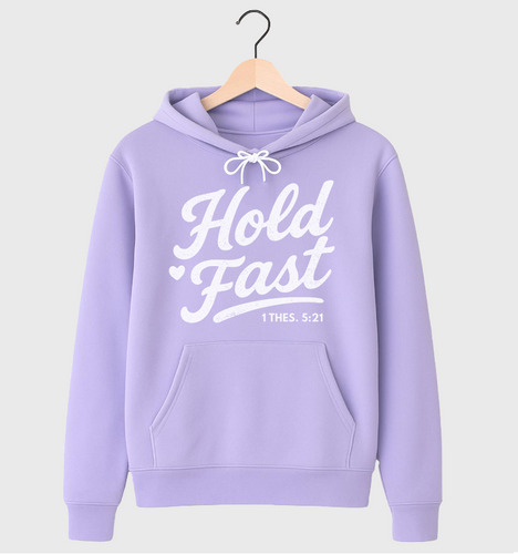 HOLD FAST - UNISEX HOODIE (LAVENDAR)