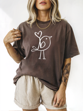 LOVE BIRD - COMFORT COLORS - ESPRESSO