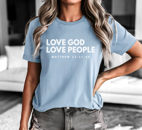 LGLP - UNISEX TEE (CAROLINA BLUE)