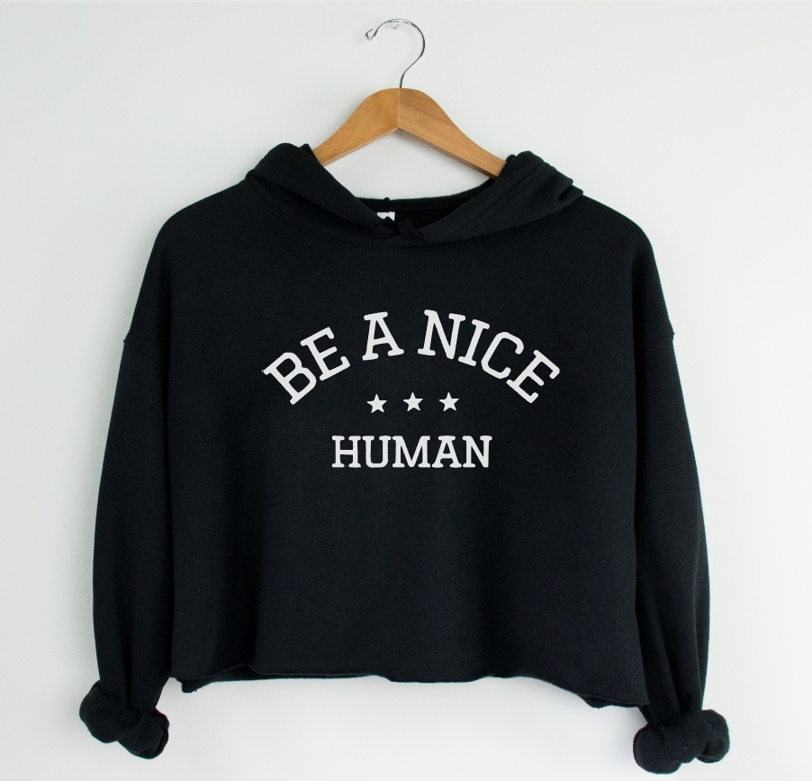 Cropped sales hoodie sale