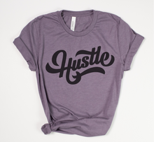 HUSTLE - UNISEX TEE (DEEP PURPLE)