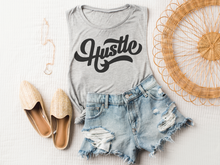 HUSTLE - MUSCLE TANK (GREY)