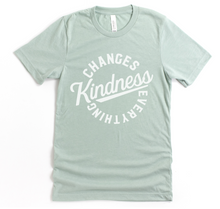 KINDNESS - UNISEX SHORT SLEEVE CREW (COLOR: DUSTY GREEN)