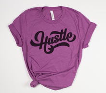 HUSTLE - UNISEX TEE (MAGENTA)