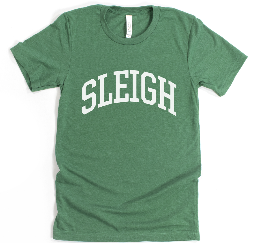 SLEIGH - UNISEX TEE - VINTAGE GREEN