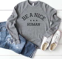 BANH - GREY FLEECE RAGLAN SWEATER