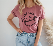 KINDNESS - UNISEX MAUVE TEE