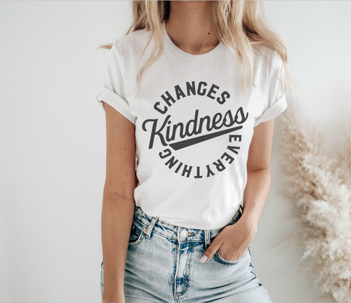 KINDNESS - UNISEX WHITE TEE