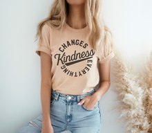 KINDNESS - UNISEX PEACH TEE