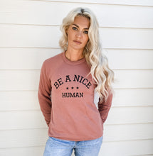 BANH - RAGLAN FLEECE SWEATSHIRT (MAUVE)