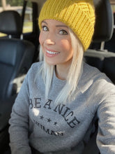 BANH - GREY FLEECE RAGLAN SWEATER