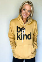 BE KIND - UNISEX HOODIE - (COLOR: MUSTARD)