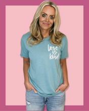 LIK POCKET - UNISEX BLUE LAGOON TEE